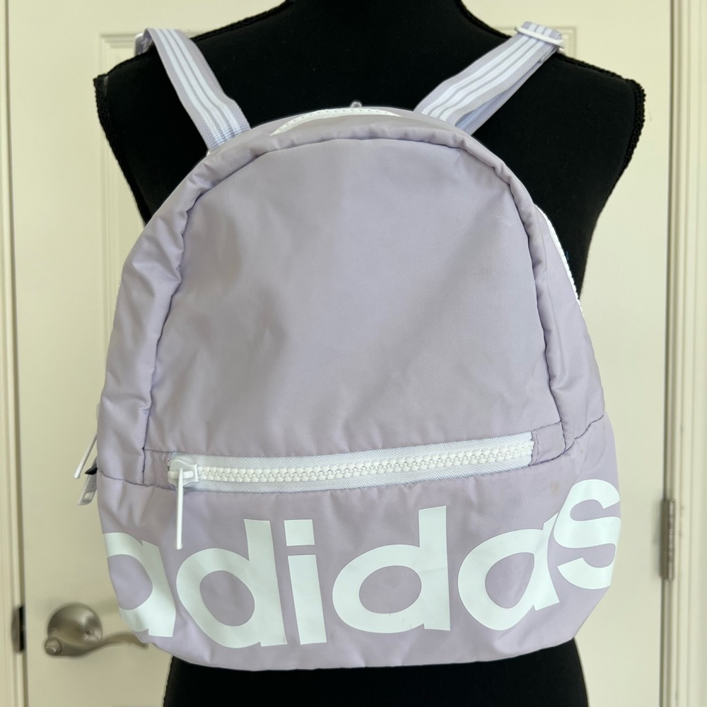 Adidas Small purple Backpack